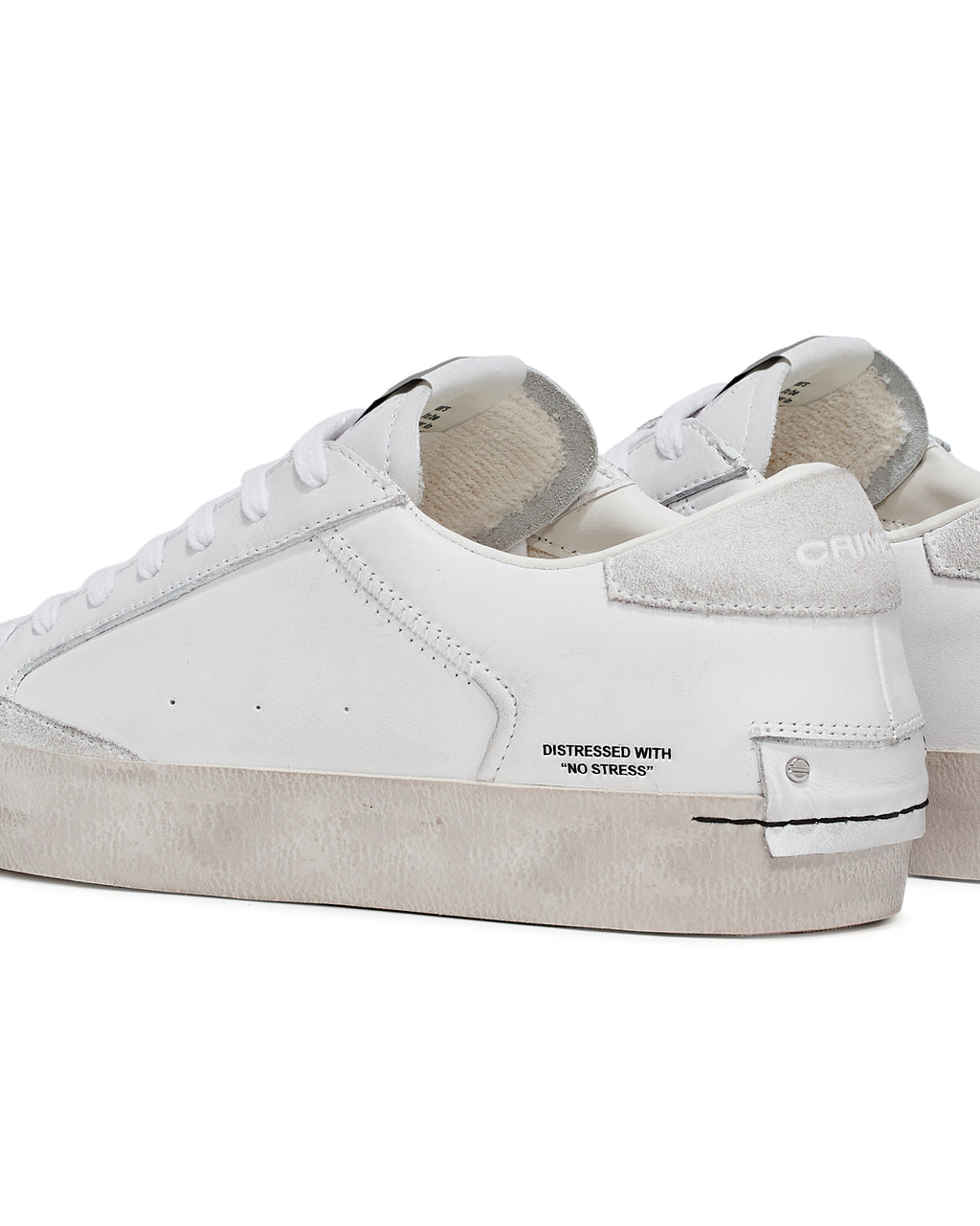 Crime London DISTRESSED WHITE