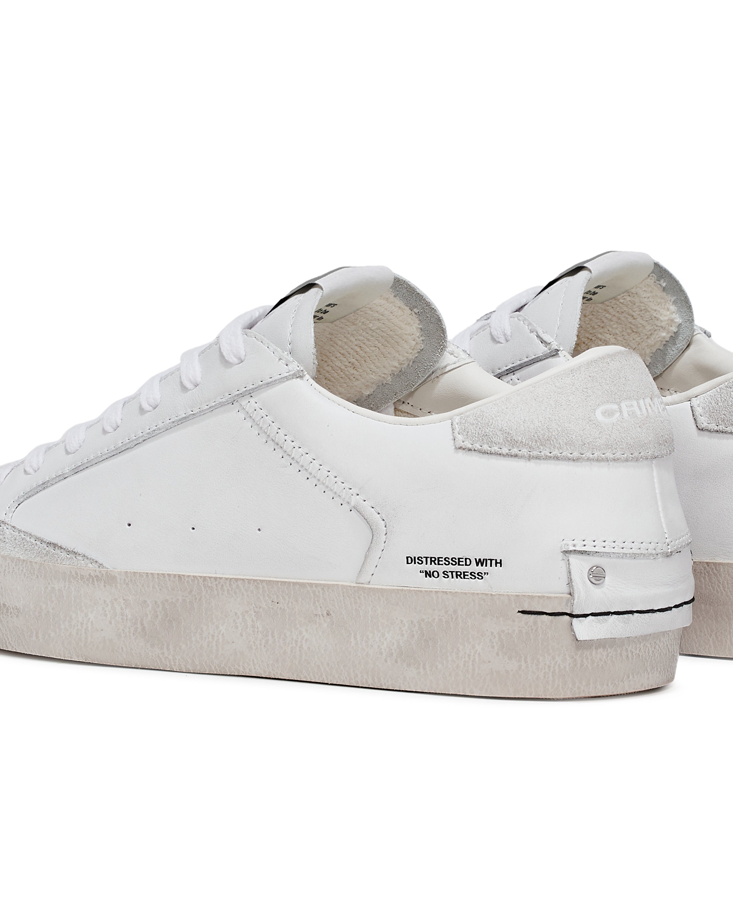 Crime London DISTRESSED WHITE