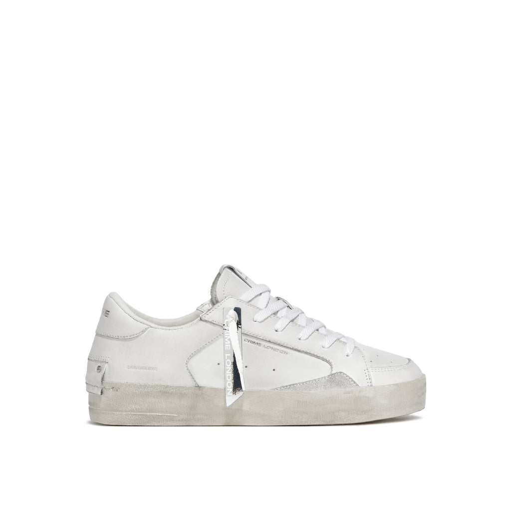 Crime London SK8 DELUXE ALL WHITE