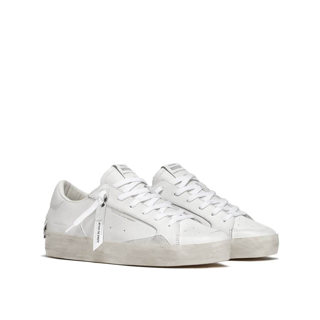 Crime London SK8 DELUXE ALL WHITE