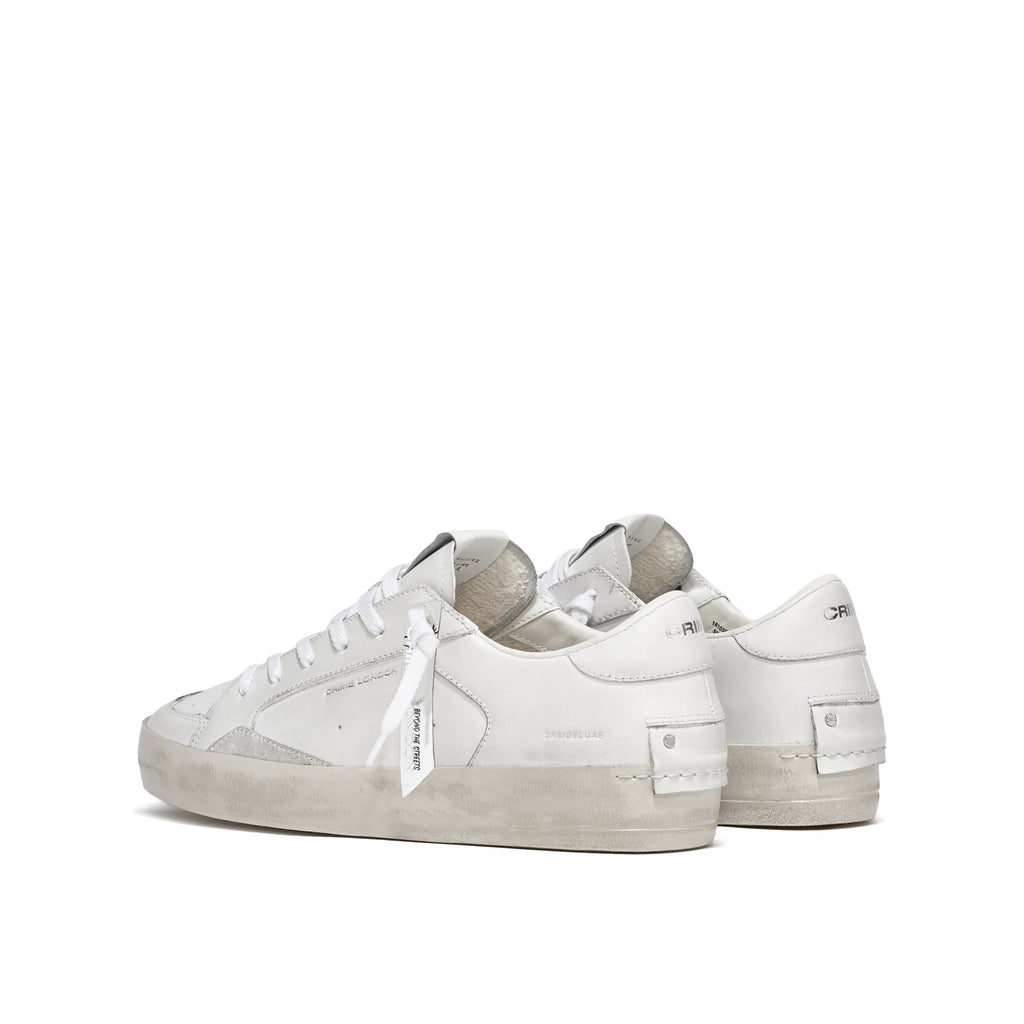 Crime London SK8 DELUXE ALL WHITE
