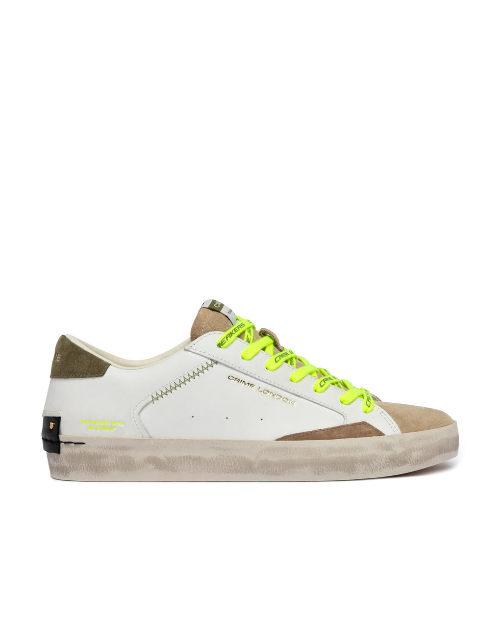 Crime London DISTRESSED ARMY GREEN