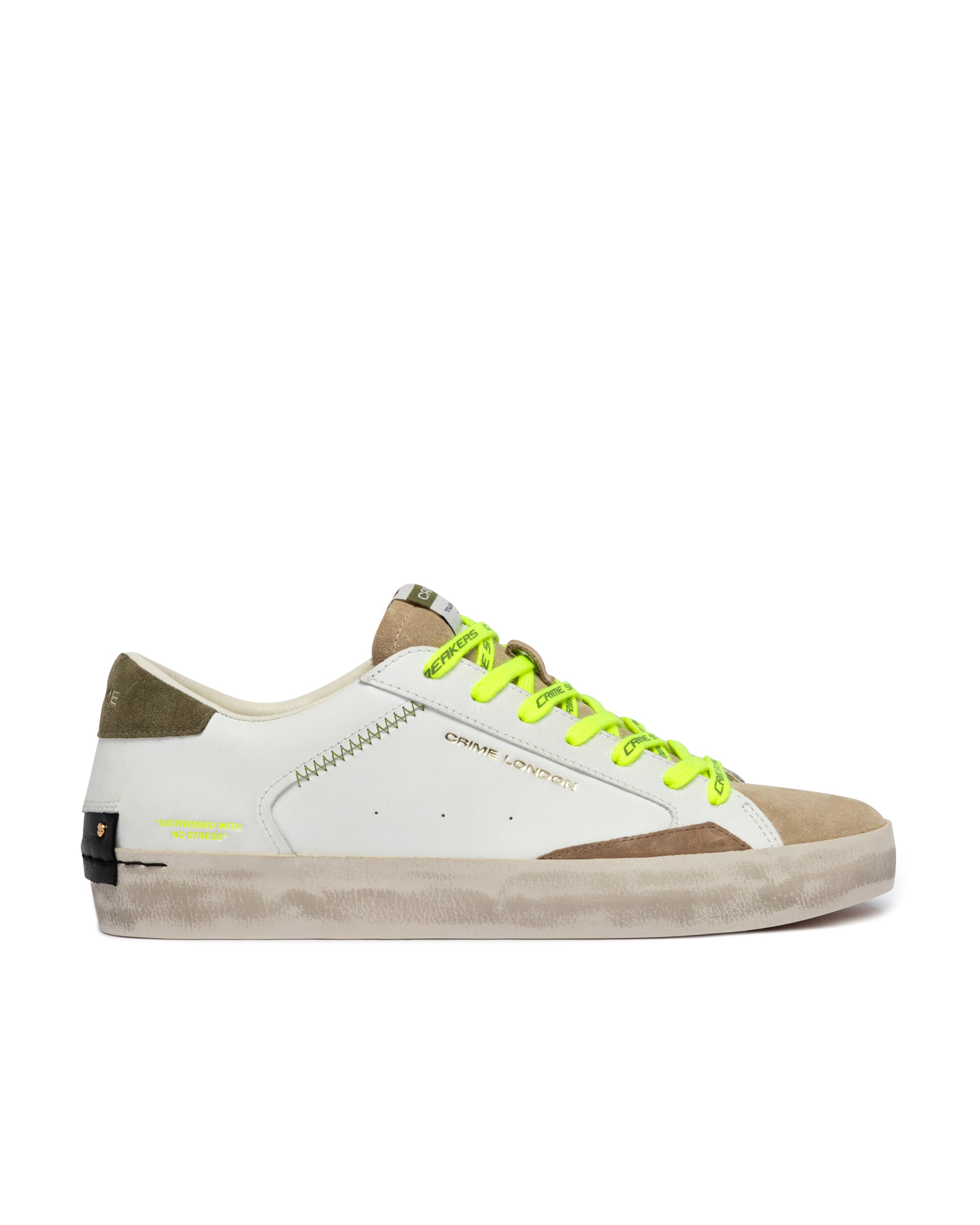 Crime London DISTRESSED ARMY GREEN