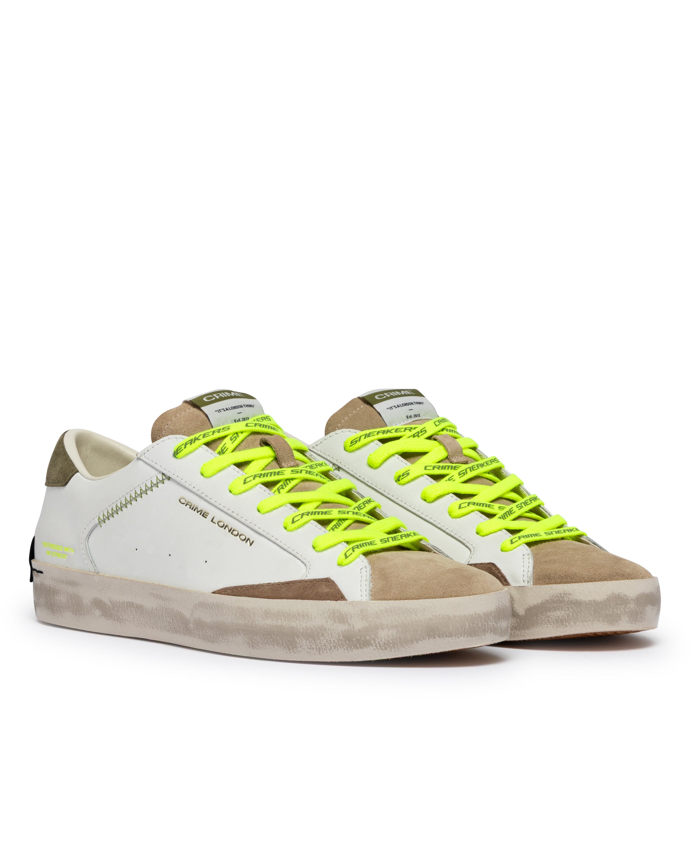 Crime London DISTRESSED ARMY GREEN