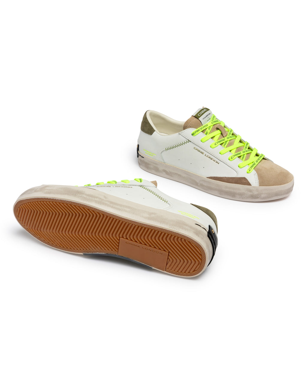 Crime London DISTRESSED ARMY GREEN