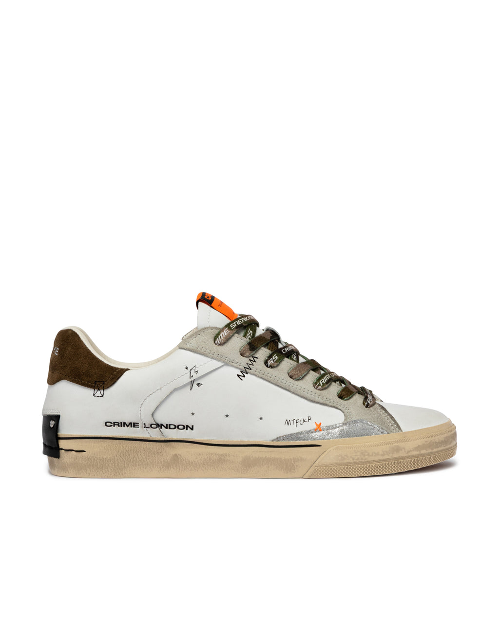 Crime London DECONSTRUCTED MILITARY GREEN
