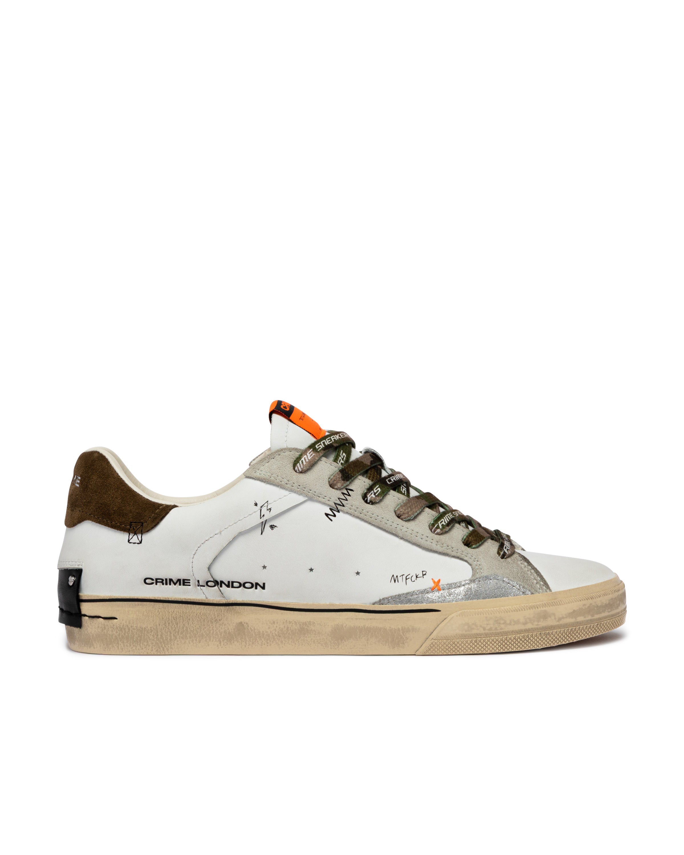 Crime London DECONSTRUCTED MILITARY GREEN