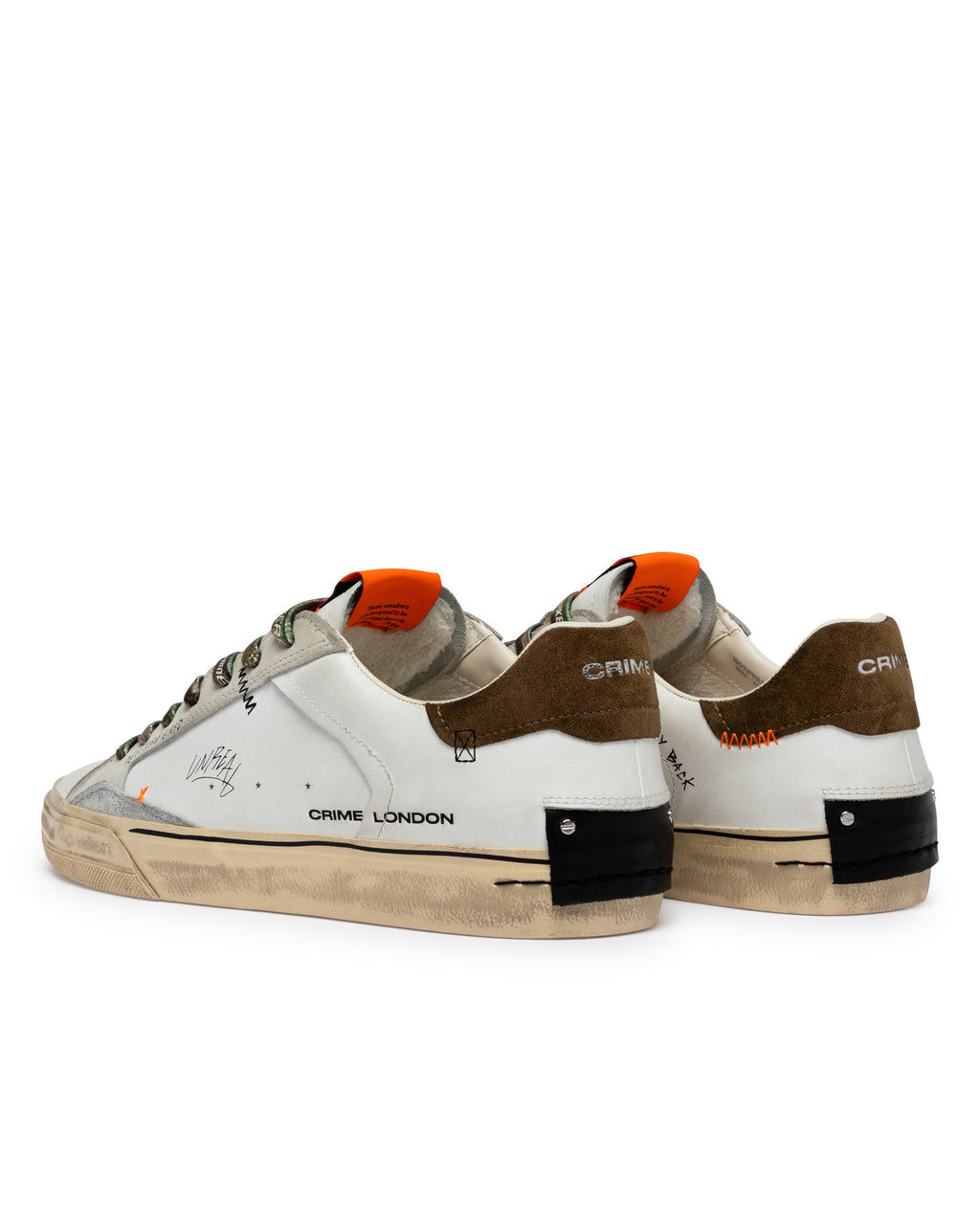 Crime London DECONSTRUCTED MILITARY GREEN